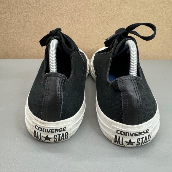 Converse Chuck Taylor All Star Unisex Black Low Top Shoes Mens 11 Womens 13 - Picture 5 of 8